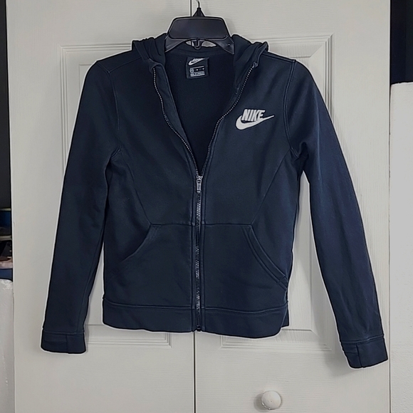 Nike Jacket Unisex Size M. Black zip up hoodie - Picture 3 of 11